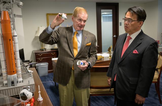 NASA image: Administrator Meets with Aichi Prefecture Governor Ohmura