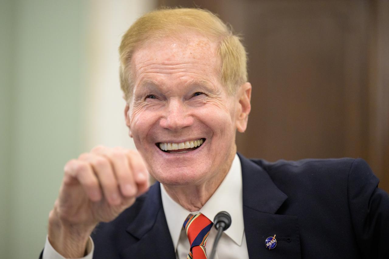 NASA Administrator Bill Nelson testifies before the Senate Committee on Commerce, Science, and Transportation during a hearing titled “Examining NASA’s Budget and Priorities,” Tuesday, May 16, 2023, at the Russell Senate Office Building in Washington. Photo Credit: (NASA/Bill Ingalls)