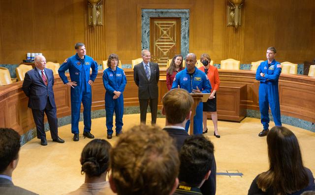 NASA image: Artemis II Crew Senate Meet and Greet