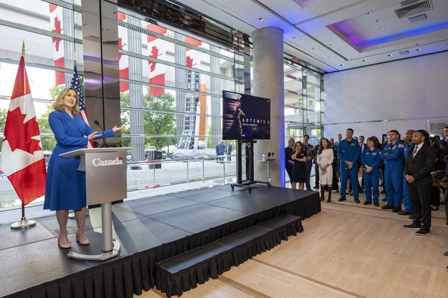 NASA image: Artemis II Crew Canadian Embassy Reception