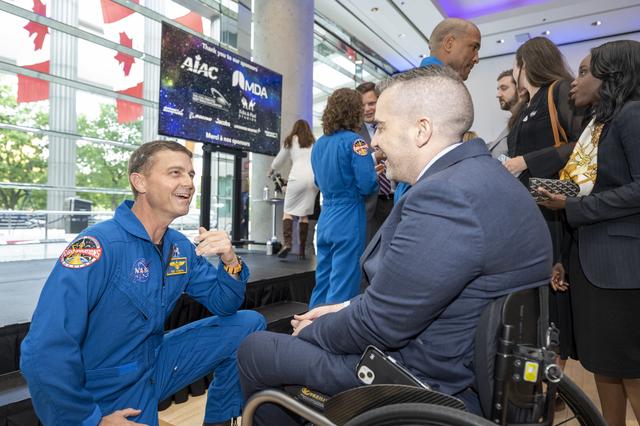 NASA image: Artemis II Crew Canadian Embassy Reception