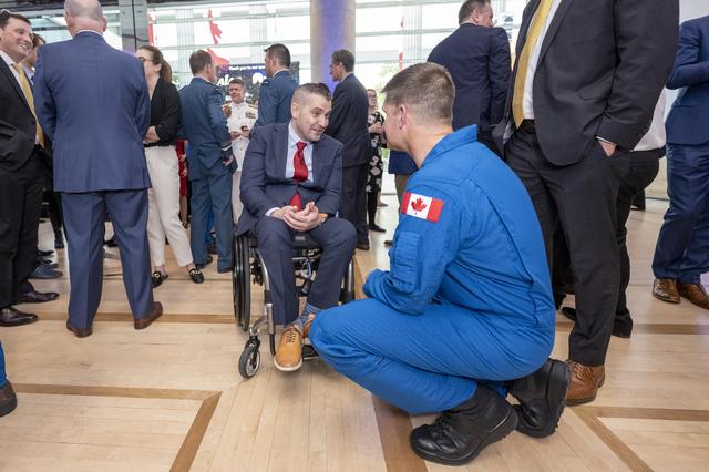 NASA image: Artemis II Crew Canadian Embassy Reception