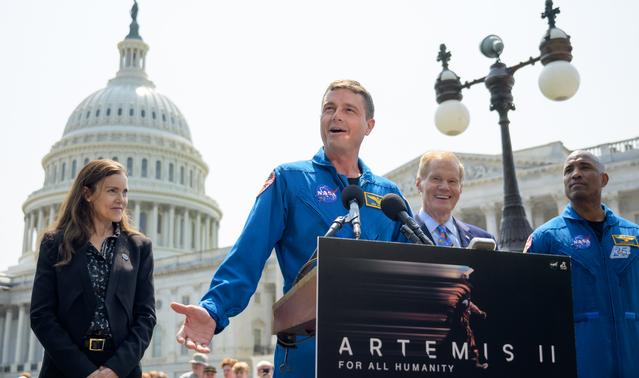 NASA image: Artemis II Crew Media Availability