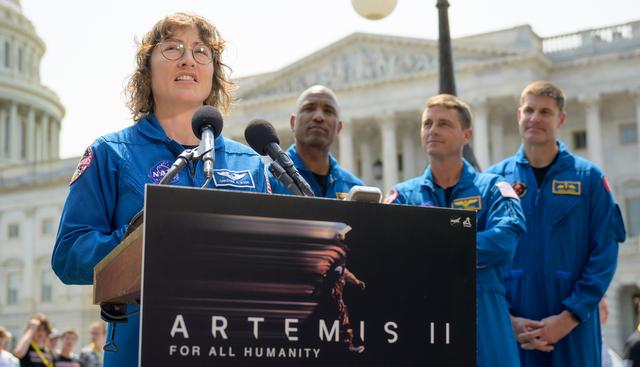 NASA image: Artemis II Crew Media Availability
