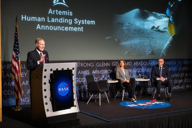 NASA image: Artemis Human Landing System Announcement