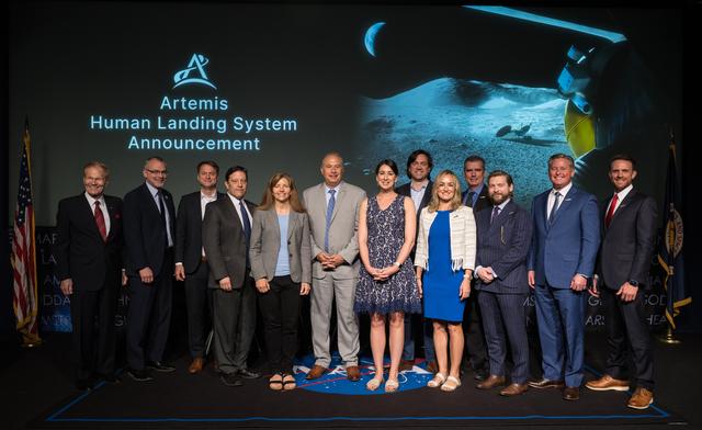 NASA image: Artemis Human Landing System Announcement