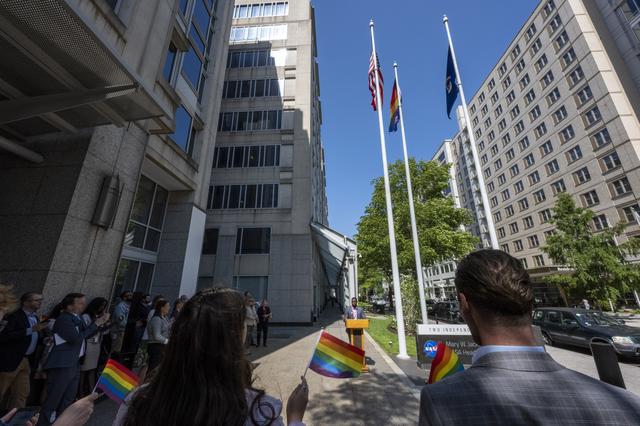 Pride Progress Flag Raising Ceremony at NASA HQ