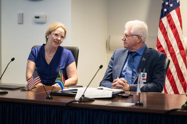 NASA image: Meeting with Western Cape Government’s Alan Winde