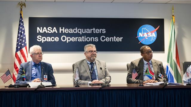 NASA image: Meeting with Western Cape Government’s Alan Winde