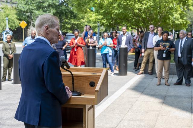 NASA HQ Juneteenth Flag Raising Ceremony
