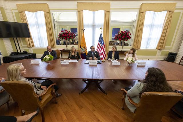 NASA image: Ecuador Artemis Accords Signing