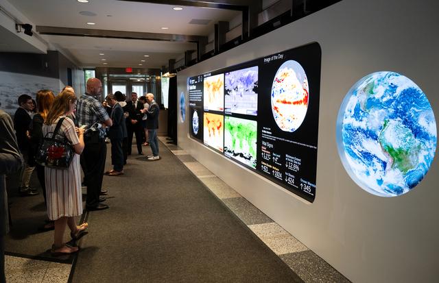 NASA image: NASA’s Earth Information Center Ribbon Cutting