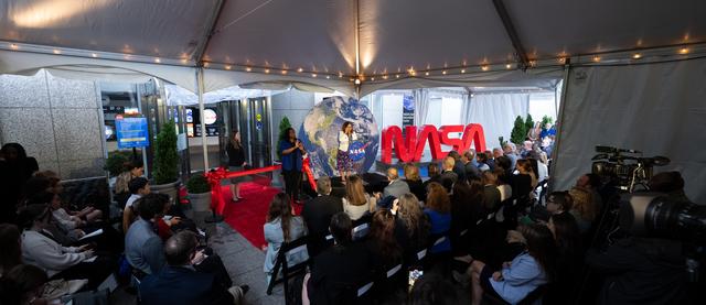 NASA image: NASA’s Earth Information Center Ribbon Cutting