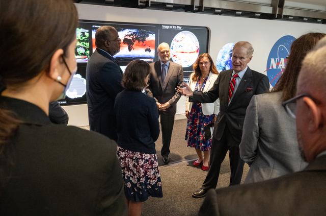 NASA image: NASA’s Earth Information Center Ribbon Cutting