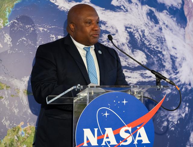 NASA image: NASA’s Earth Information Center Ribbon Cutting