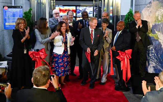 NASA image: NASA’s Earth Information Center Ribbon Cutting