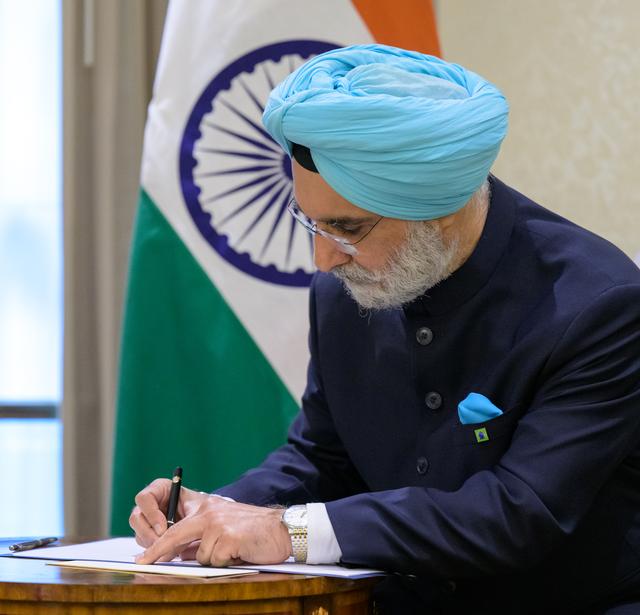 NASA image: India Artemis Accords Signing