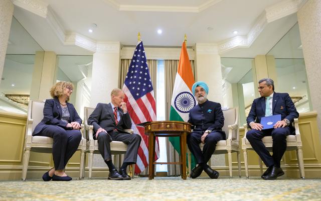 NASA image: India Artemis Accords Signing