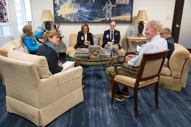 NASA image: NASA Administrator Meets with Delegation from Monaco
