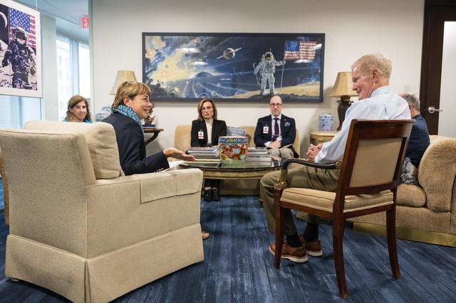 NASA image: NASA Administrator Meets with Delegation from Monaco