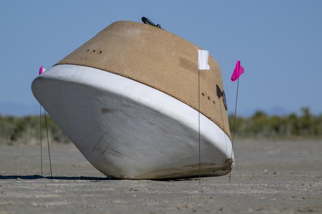 NASA image: OSIRIS-REx Sample Return Training
