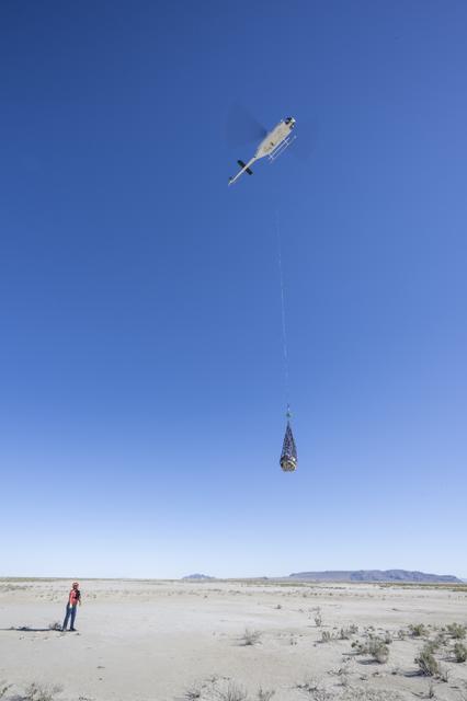 NASA image: OSIRIS-REx Sample Return Training