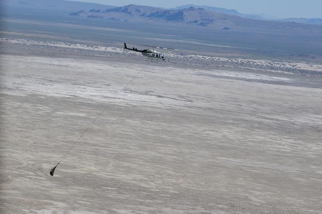 NASA image: OSIRIS-REx Sample Return Training