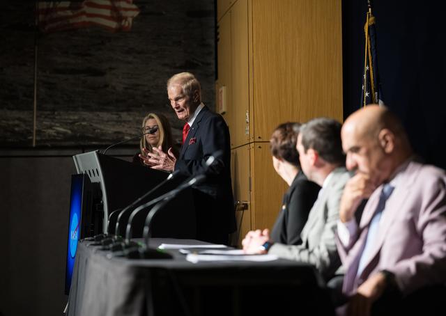 NASA image: UAP Media Briefing