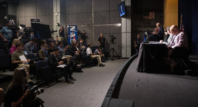 NASA image: UAP Media Briefing