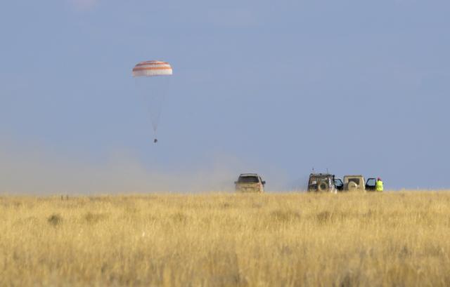 NASA image: Expedition 69 Soyuz Landing