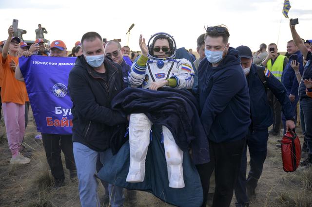 NASA image: Expedition 69 Soyuz Landing