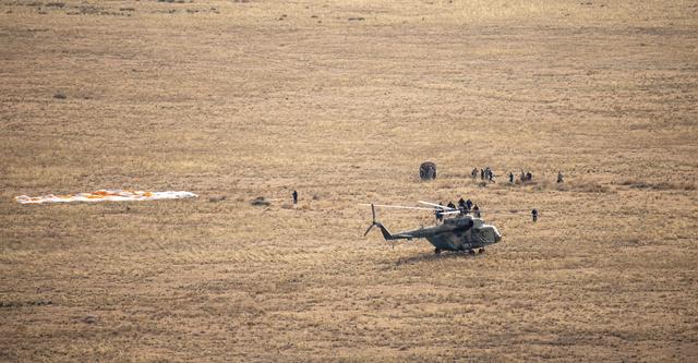 NASA image: Expedition 69 Soyuz Landing