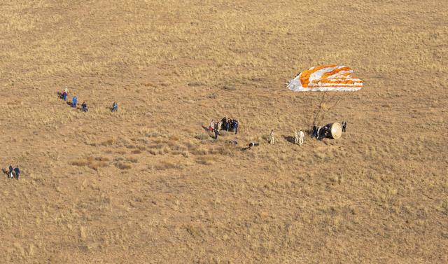 NASA image: Expedition 69 Soyuz Landing