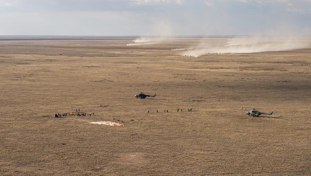 NASA image: Expedition 69 Soyuz Landing