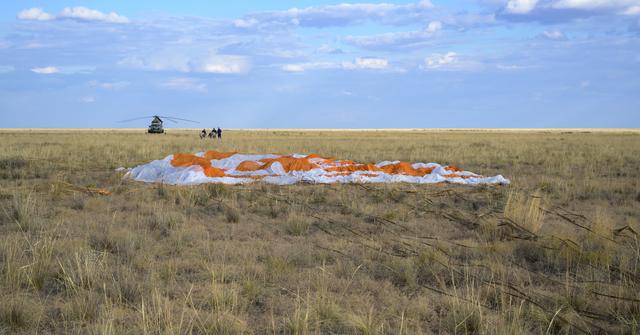 NASA image: Expedition 69 Soyuz Landing