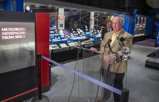 NASA image: National Museum of Natural History Unveils First Display of Benn