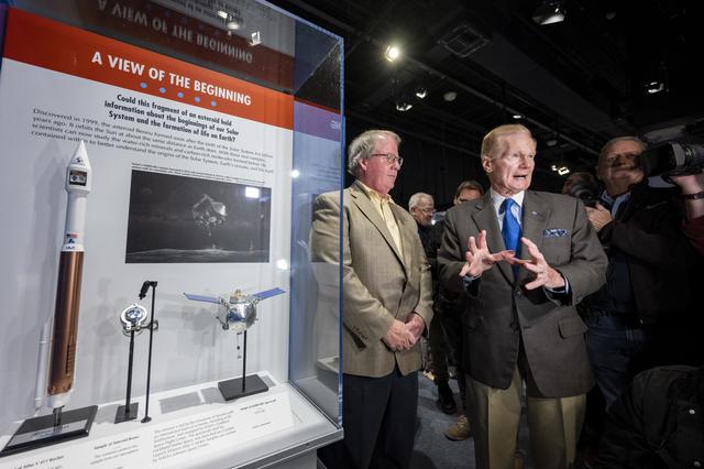 NASA image: National Museum of Natural History Unveils First Display of Benn