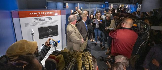 NASA image: National Museum of Natural History Unveils First Display of Benn