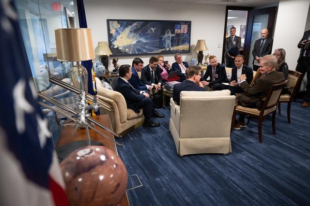 Czech Minister of Transport Meets with NASA Administrator