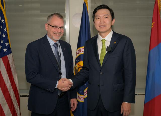 NASA image: NASA and Mongolia Meet to Discuss Space Strategy and Disaster Mo