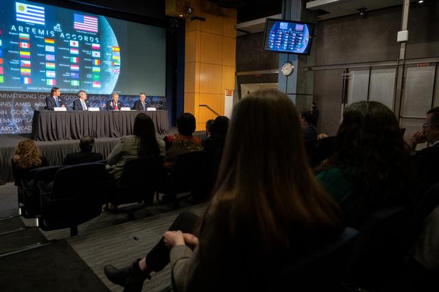 NASA image: Uruguay Signs Artemis Accords