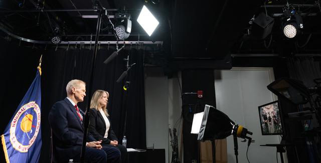 NASA image: NASA Administrator Speaks with ISS Crew about Science
