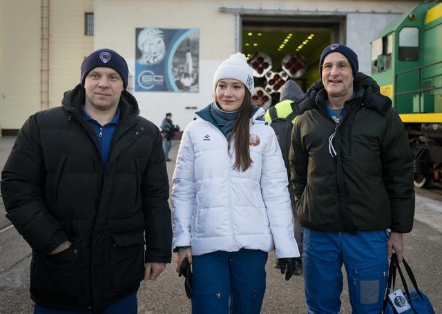 NASA image: Expedition 71 Soyuz Rollout