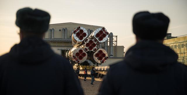 NASA image: Expedition 71 Soyuz Rollout
