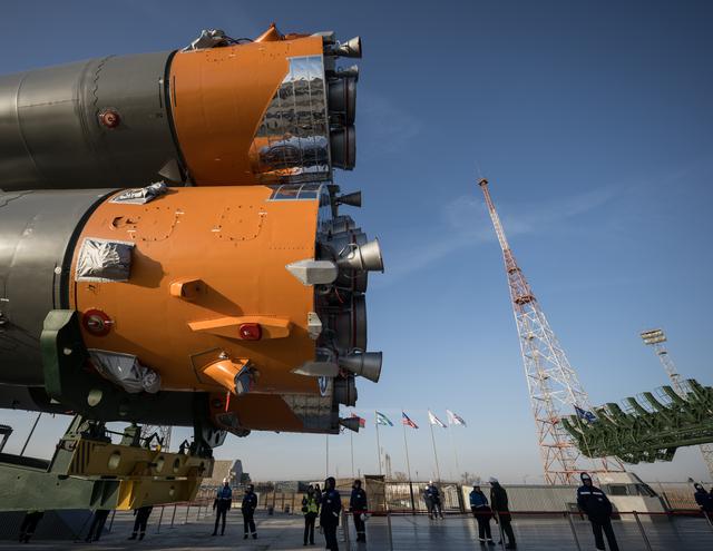 NASA image: Expedition 71 Soyuz Rollout