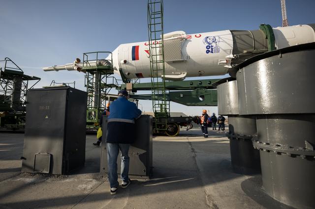 NASA image: Expedition 71 Soyuz Rollout