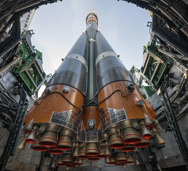 NASA image: Expedition 71 Soyuz Rollout