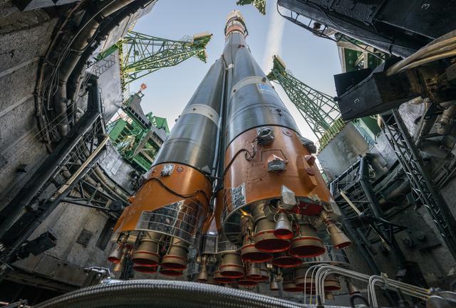 NASA image: Expedition 71 Soyuz Rollout