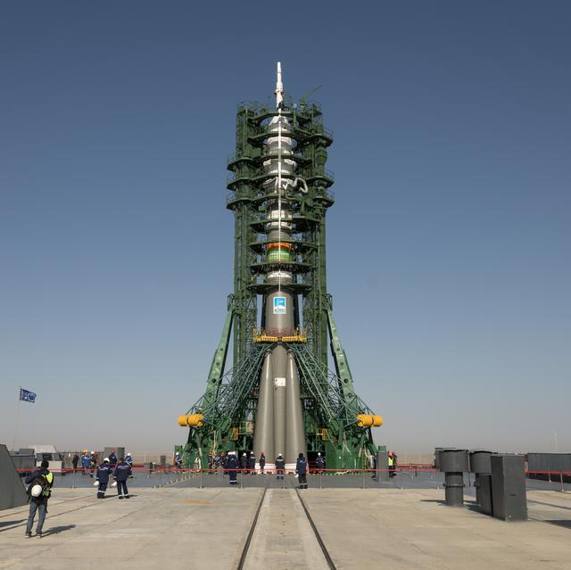 NASA image: Expedition 71 Soyuz Rollout