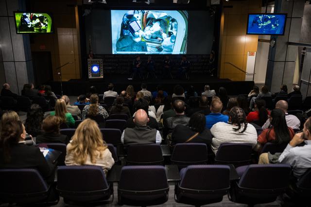 NASA image: NASA Employee Engagement Event with Crew of Expedition 69